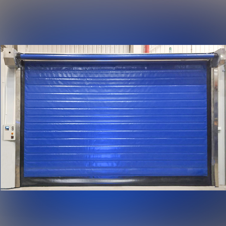 常州密封车间保温拉链结构式快速门