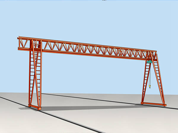湖北鄂州龍門吊租賃廠家mg型雙樑龍門吊租金