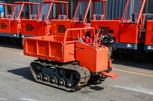 微型履带运输车小型水稻田橡胶履带车农用装卸方便