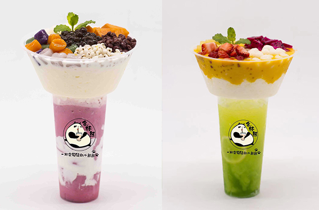 贪杯熊火锅杯可以边走边吃,不受时间和用餐场地的制约