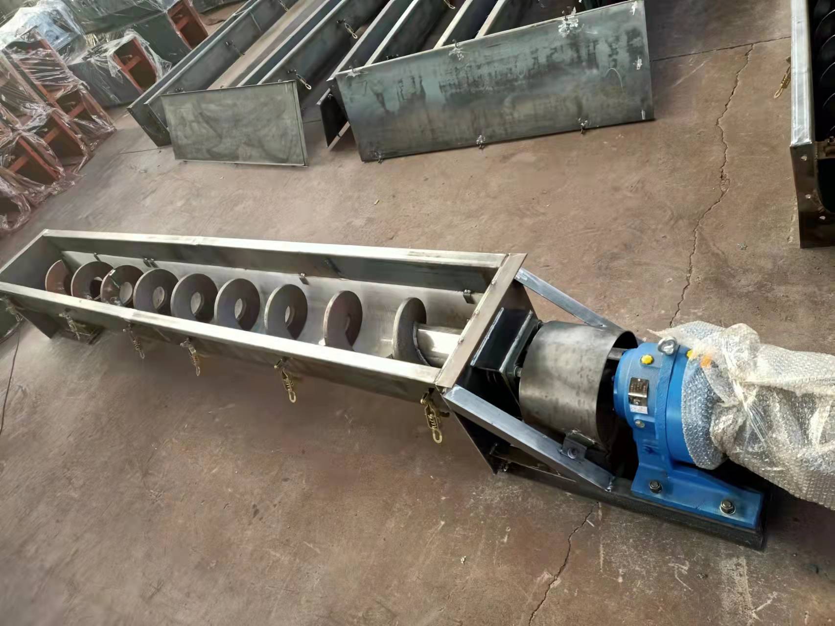 无轴多点下料螺旋输送机输送机绞龙上料设备厂家生产