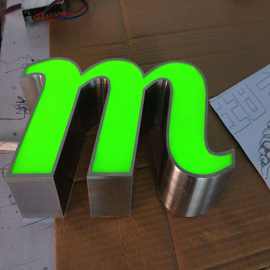 北京千雅首创新型树脂发光字,亚克力发光字,多层立体套色