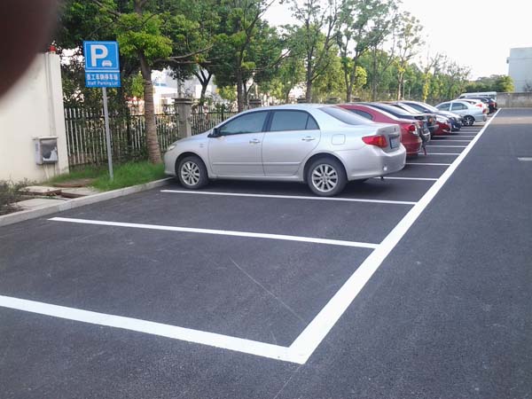 苏州画车位价格热熔停车场划线公司汽车位5米-6米长