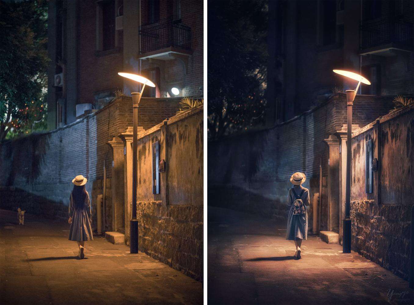 不同光质与光位拍摄人像写真