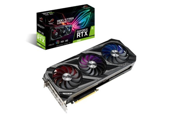 全白设计华硕推出新款rogstrixrtx309030803070显卡