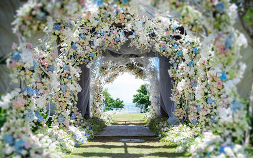 婚礼布景图片欣赏 怎样打造属于自己的完美婚礼