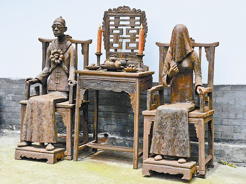 广州婚庆雕塑定制，深受客户好评