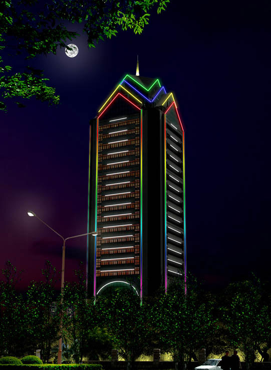 城市亮化广告招牌发光字灯箱设计制作安装