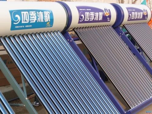 武漢皇明太陽能熱水工程，武漢多年熱水安裝經驗