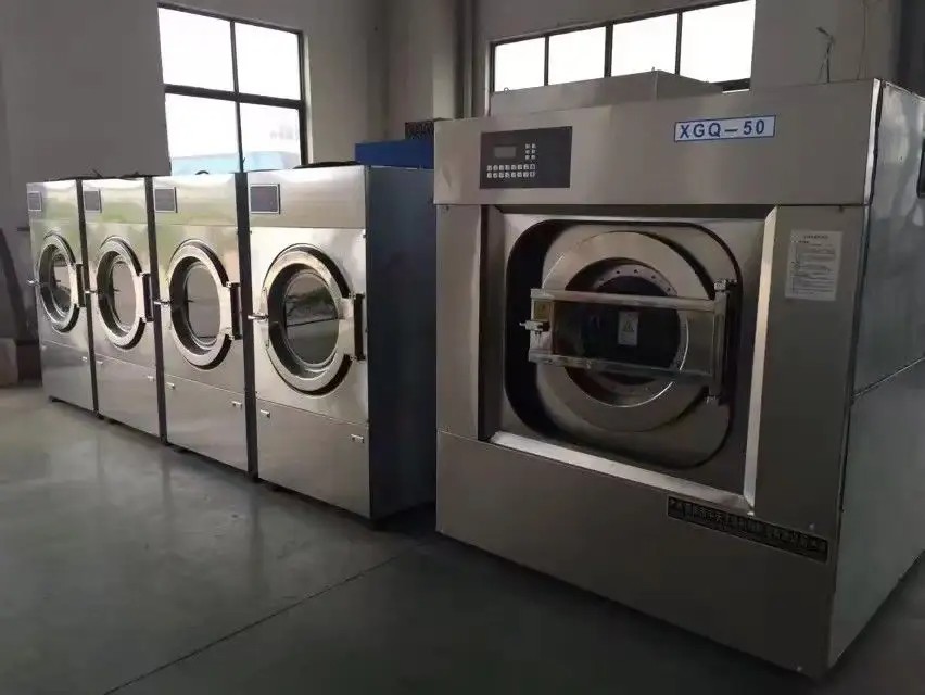 泰州酒店布草洗滌使用的工業洗衣機如何選購
