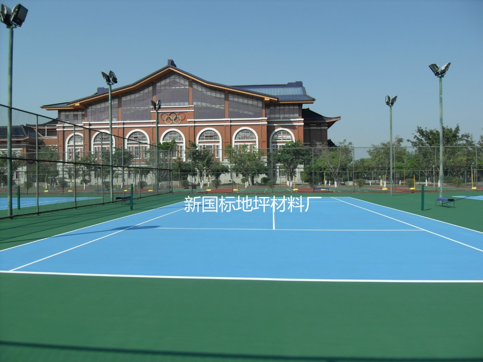 南昌武阳镇网球场施工电话，专业团队，效果看得见