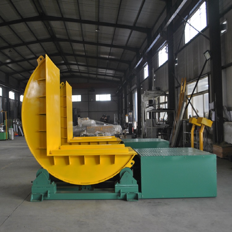 大宏链条式翻转机90度钢卷翻转机自动翻转机