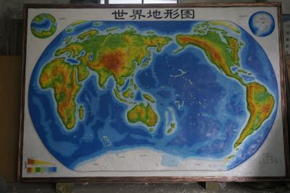 地理模型七大洲图片