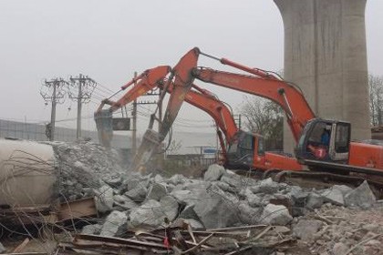 深圳倒闭工厂拆除，得到了客户良好的评价