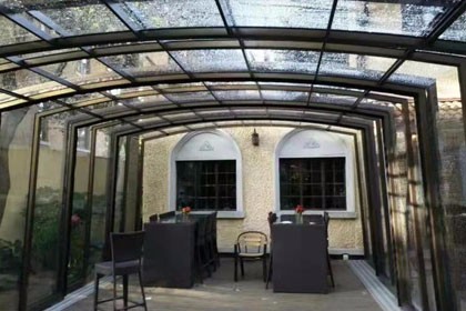 上海金山屋顶折叠阳光房供应，满足客户不同的需求