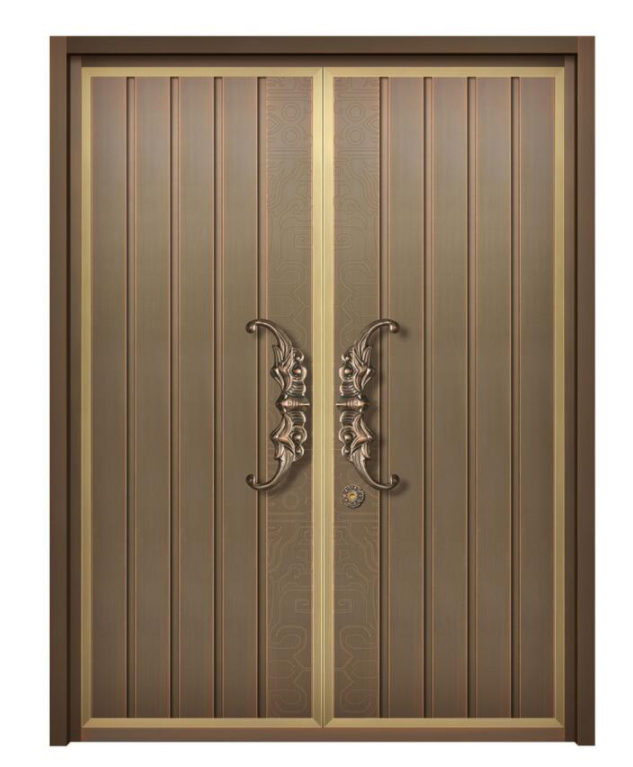 郑州欧式铜门尺寸，款式多样，造型优美