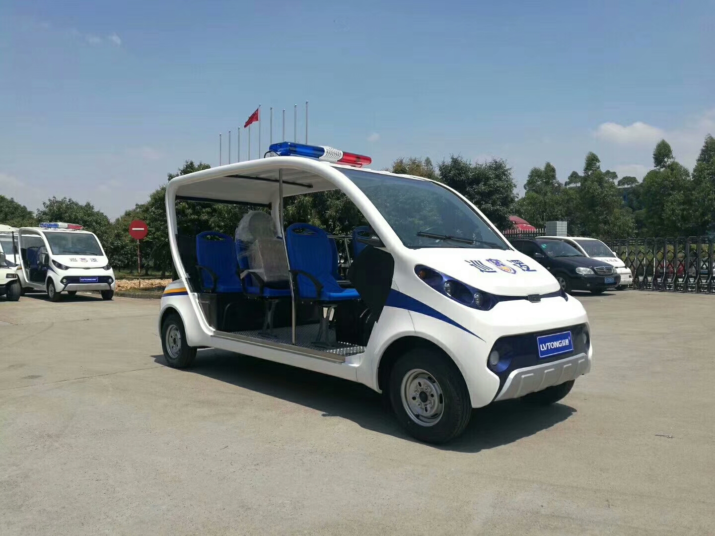四轮电瓶巡逻车广州番禺电动巡逻车送货上门
