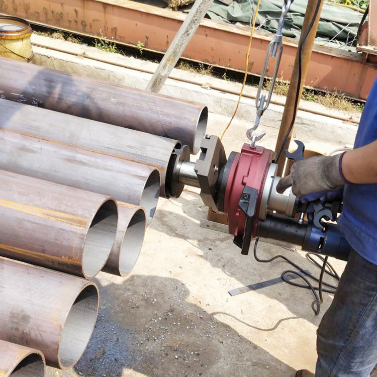 四川资阳isy630电动管道钢管坡口机管子焊接坡口机