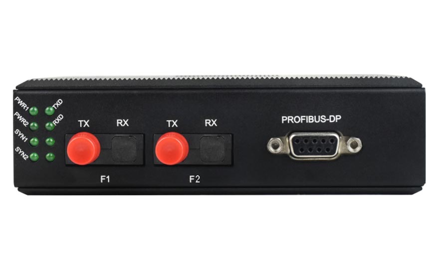 飞畅工业级环网型1路profibusdp光端机点对点光猫