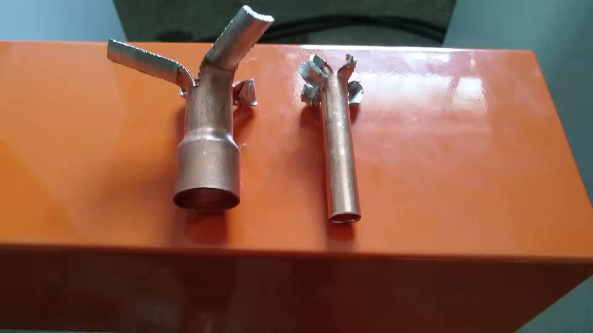 空调冰箱铜铝管自动对焊机,铜铝连接管焊机