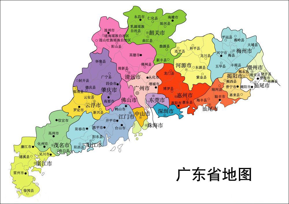 潮州各镇地图全图图片