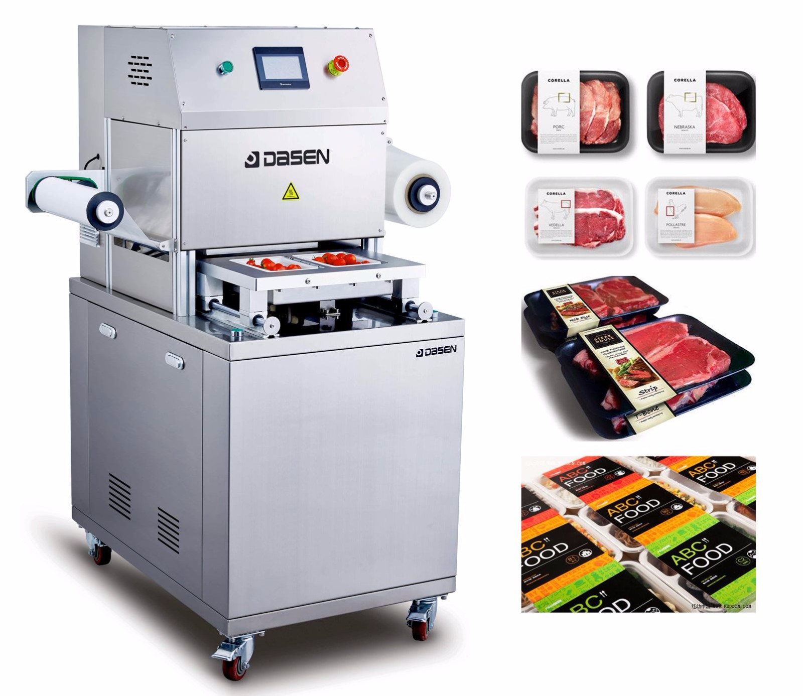 0204-气调保鲜包装机,真空贴体包装机,手压托盒封口机等十余种包装设