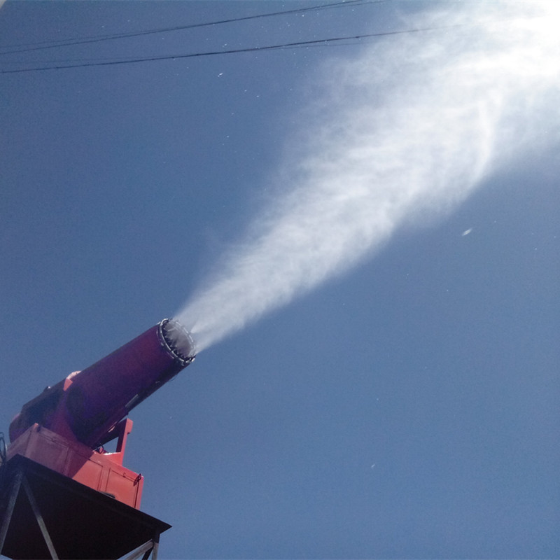 远程控制射雾器全自动静电吸附煤场除尘雾炮机