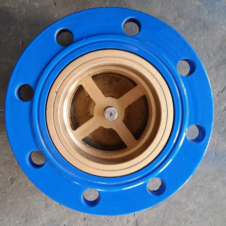 消声止回阀管道卧式单向阀逆流阀