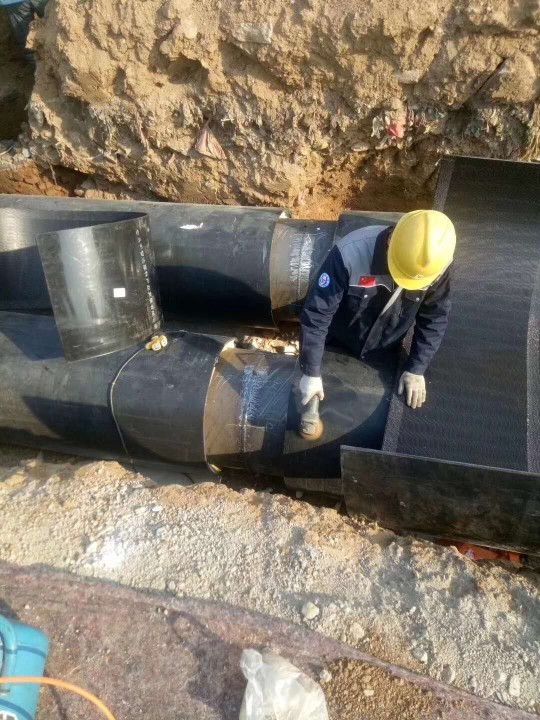 热力管道电热熔套聚氨酯管道补口电热熔套