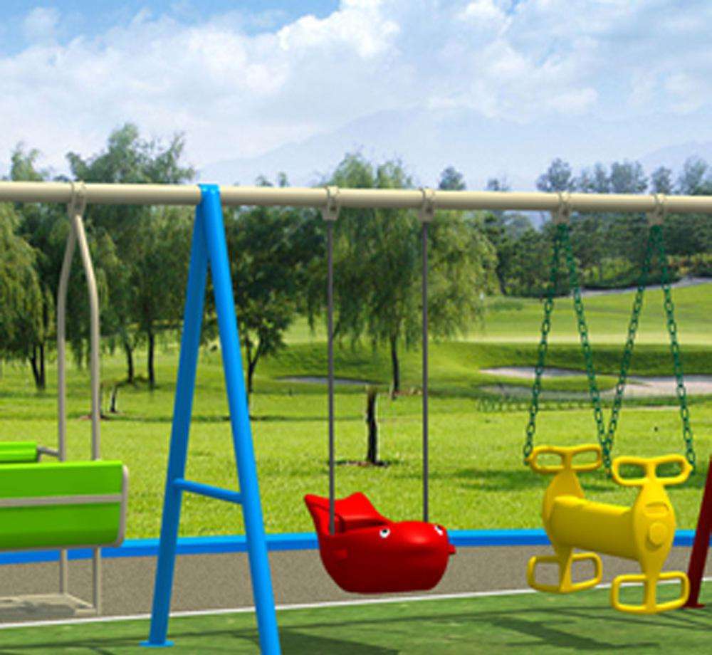 深圳户外儿童组合秋千厂家,2019为您私人定制