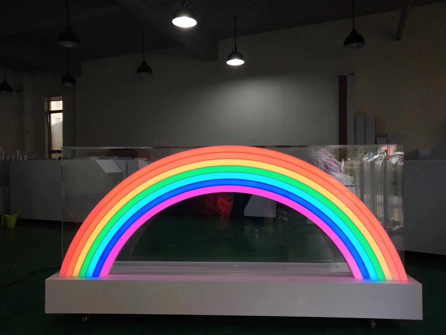 北京彩虹桥启动台发光按钮启动台租赁