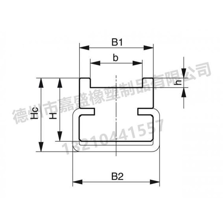 ctu型链条导轨,耐磨4分链08b导槽,链条导轨尺寸