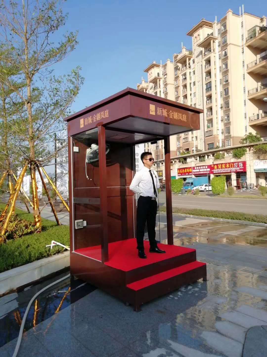 大沥不锈钢岗亭,大沥门卫岗亭厂家,停车场收费岗亭