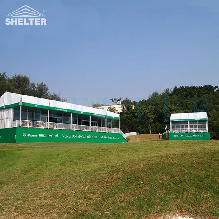赛尔特高尔夫球双层体育赛事篷房可移动运动场馆篷房