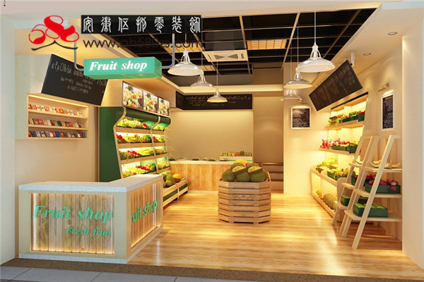 合肥水果店裝修,關於水果店裝修的幾點建議