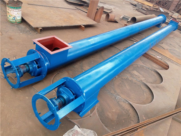 奥创大型绞龙螺旋输送机碎石螺旋输送机厂家定制长度