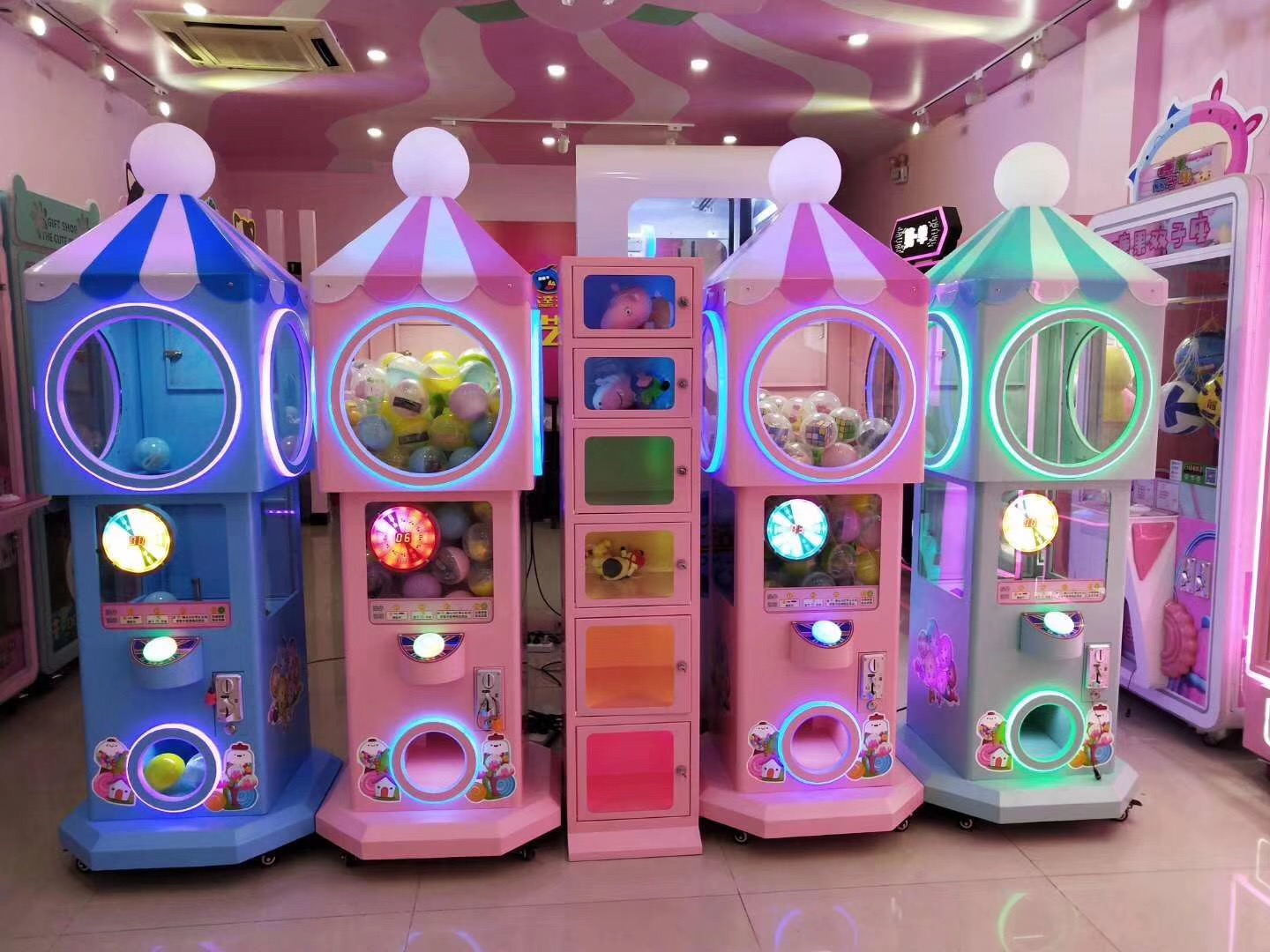 石家庄电玩城投币扭蛋机弹珠机拍拍乐游戏机街机游戏机