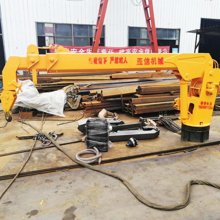 海上打捞专用船用吊机,渔船起网机,3吨