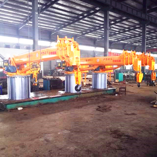 海上打捞专用船用吊机,渔船起网机,3吨