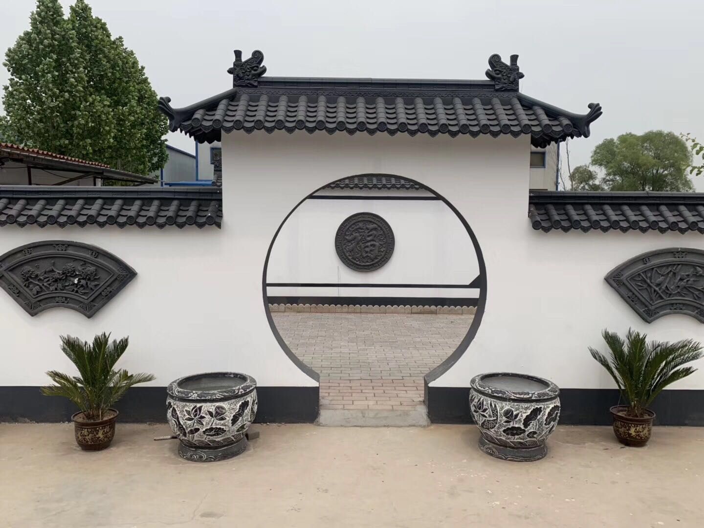 金华仿古屋面瓦围墙瓦仿古福字装饰