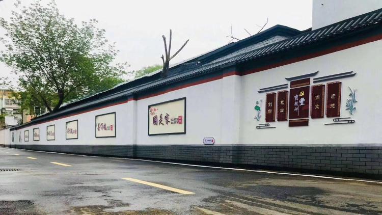 广州荔湾街道仿古围墙瓦公园墙头瓦仿古门头瓦