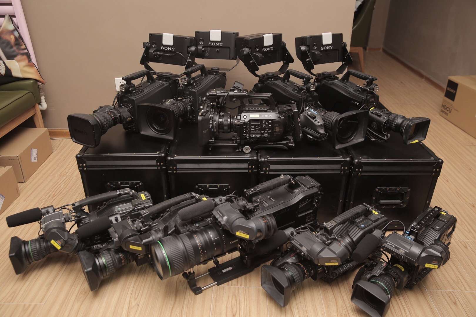 影视器材租赁广播级摄像机高清导播台出租