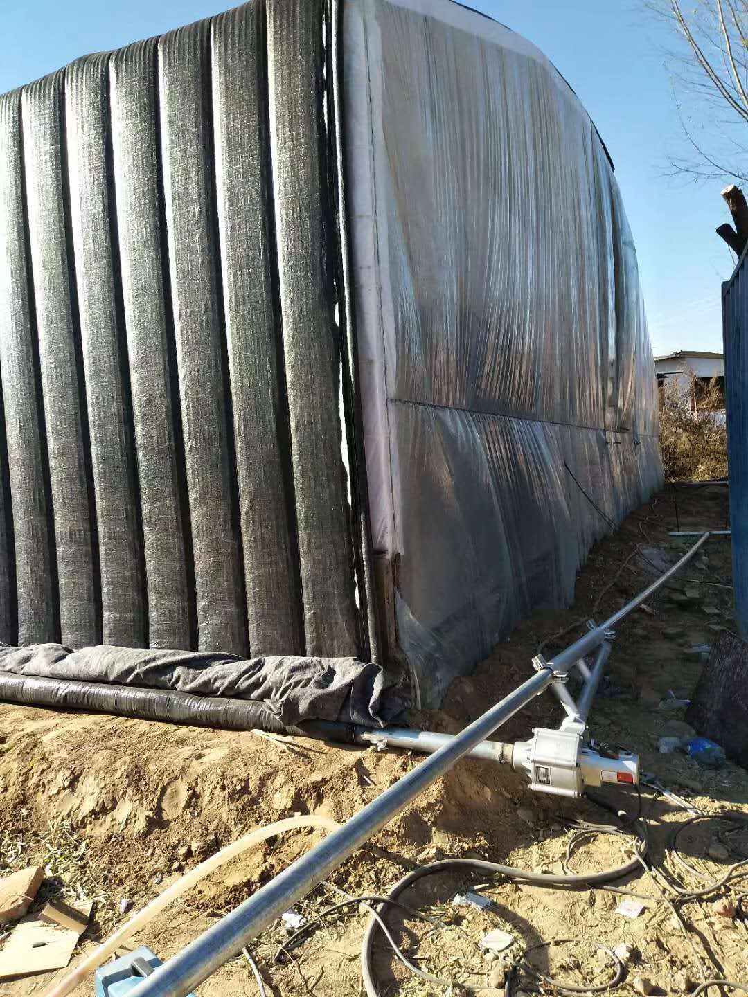 厂家批发大棚卷被机电动侧卷帘机大棚侧卷一体机