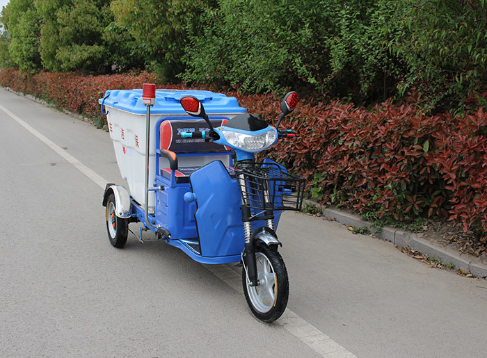 西安电动保洁三轮车,环卫垃圾清运车,快速保洁车