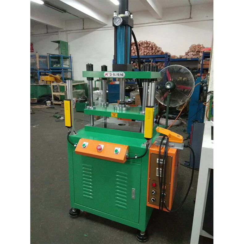 塑胶塑料颗粒热压机pp材料薄膜鼓包机热压成型