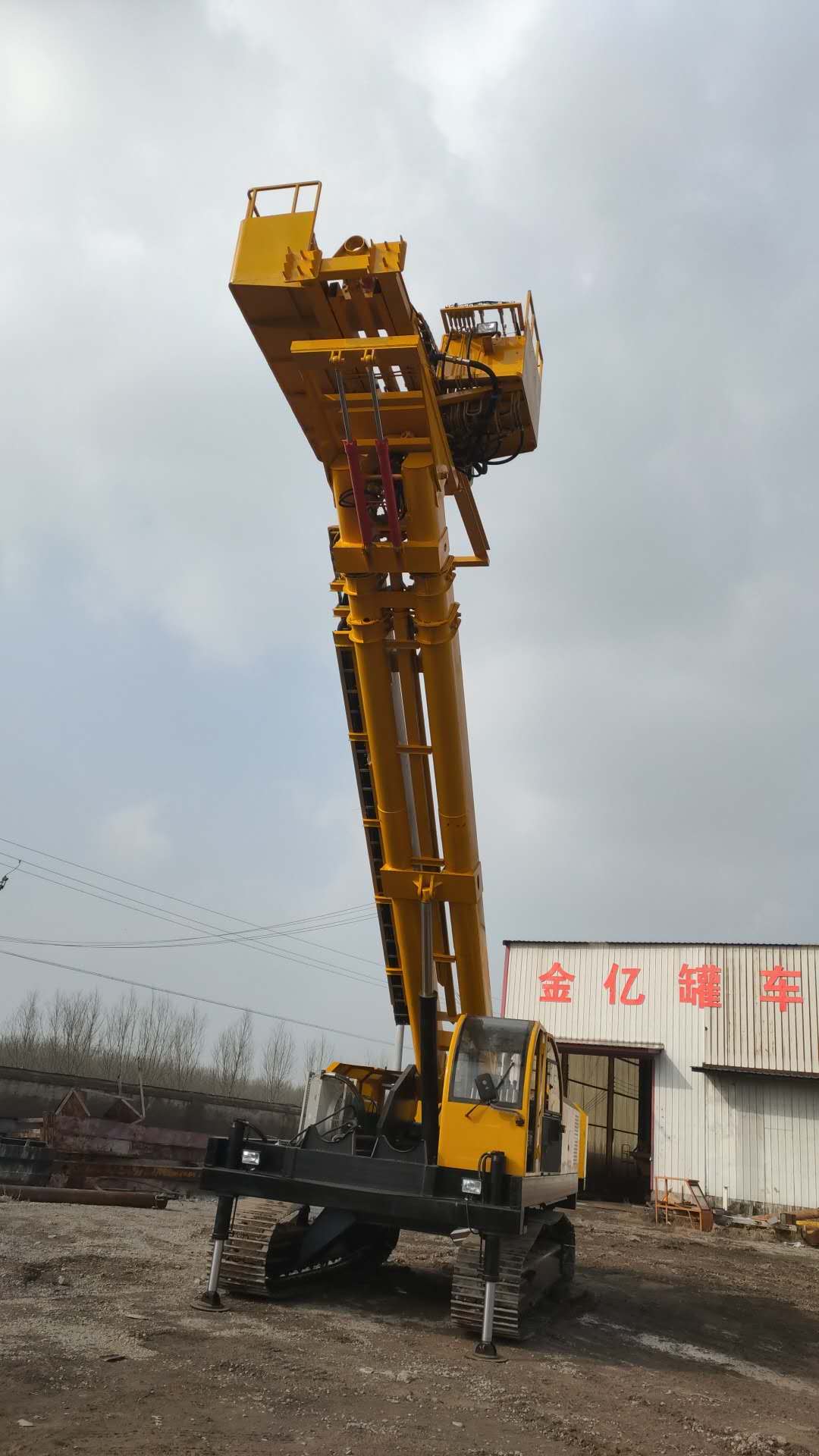 金亿重工山东护坡钻机-济宁锚固钻机型号护坡打桩机厂