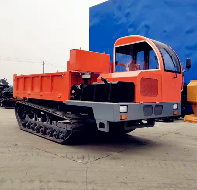 6吨断气刹泥路爬山履带运输车,四缸快速履带转运机
