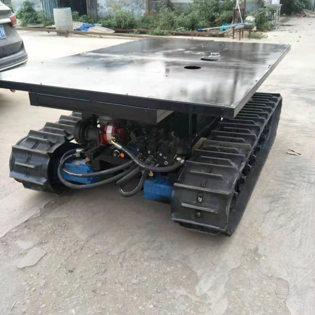 液压驱动履带底盘,履带运输车底盘,工程机械履带