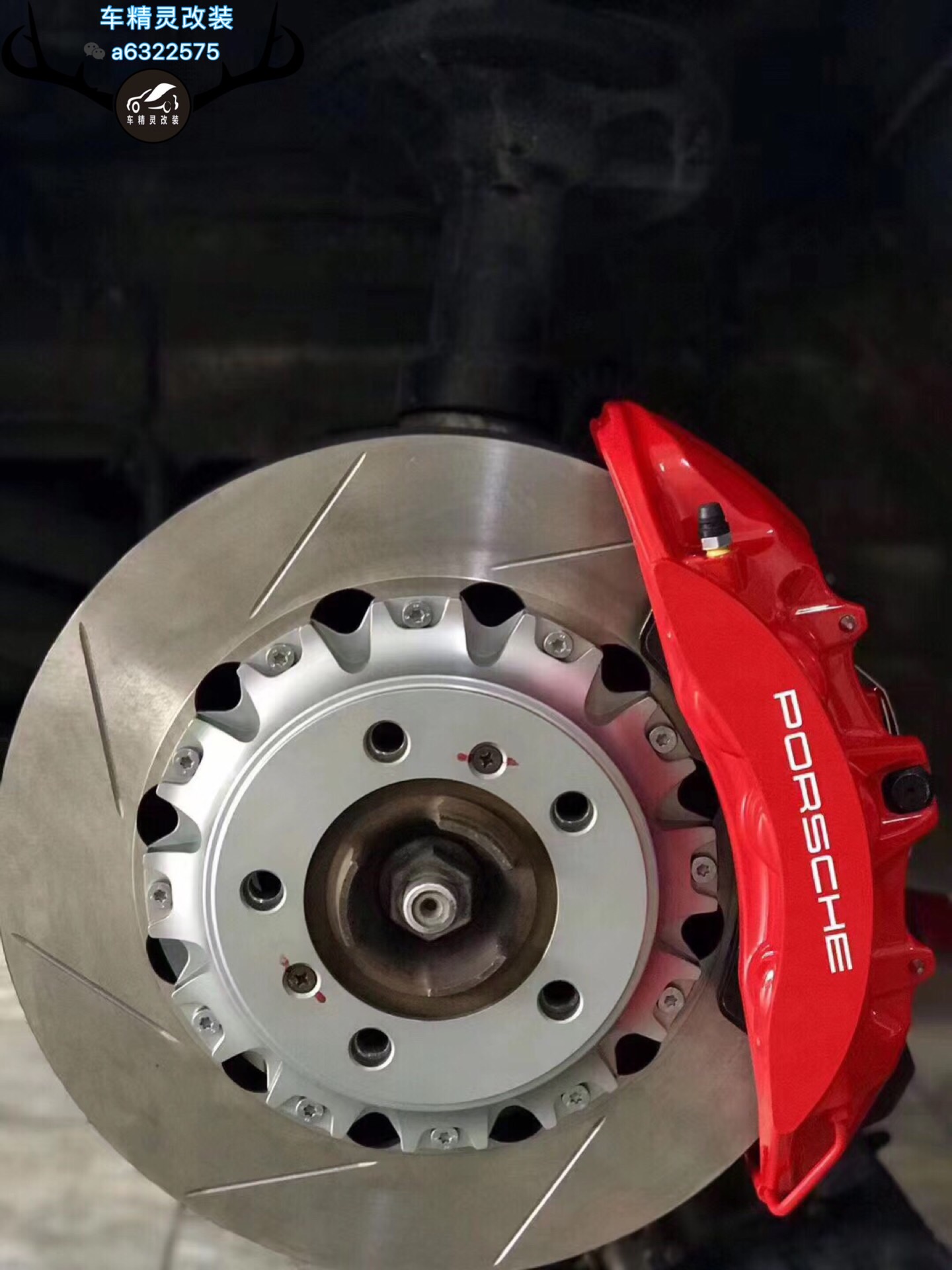 保时捷cayman987刹车改装brembov6刹车卡钳