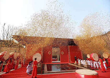 周口市庆典仪式启动球加翅膀旋风机彩烟出租